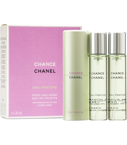 CHANEL　チャンスオーフレッシュ　3本 CHANEL チャンスオーフレッシュ 3本 CHANEL シャネルEAU FRAICHE 3本